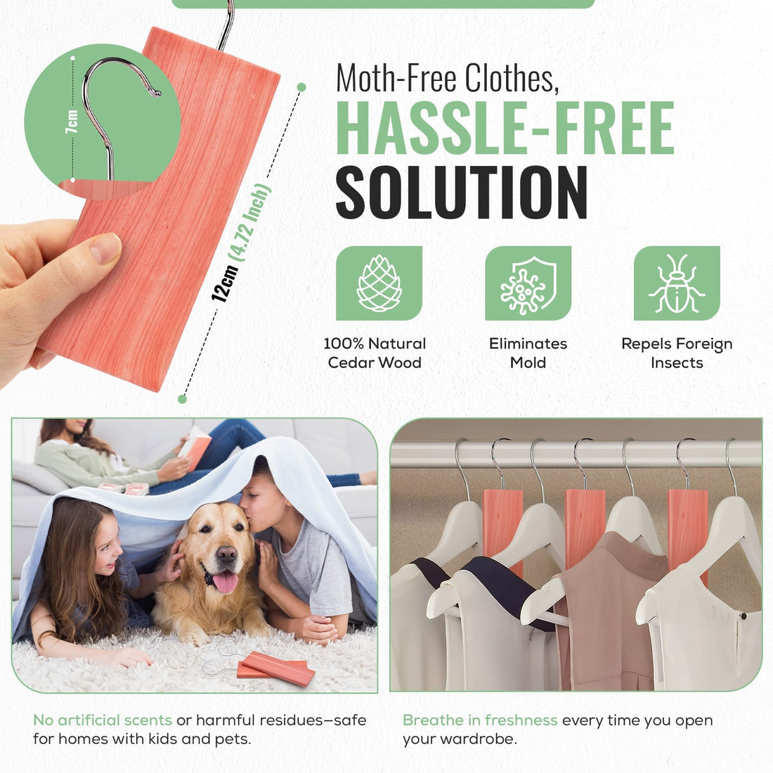How to Use TYGA Cedar Rings, Balls & Hangers for Freshness & Protection