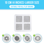 Hair Catcher Drain Stickers, Easy Use Shower Hair Blocker, Pack of 50