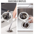 Flexible Drain Cleaning Brush, Hair Clog Remover