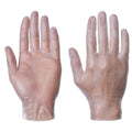 Powder Free Vinyl Disposable Gloves, Latex Free, Beaded Cuff