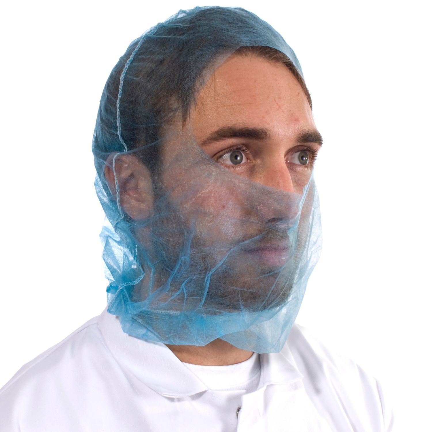 Disposable Premium Balaclava Hood, Non Woven Full Head Cover