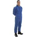 Type 5/6 SMS Disposable Protective Coverall, Breathable Hooded Suit
