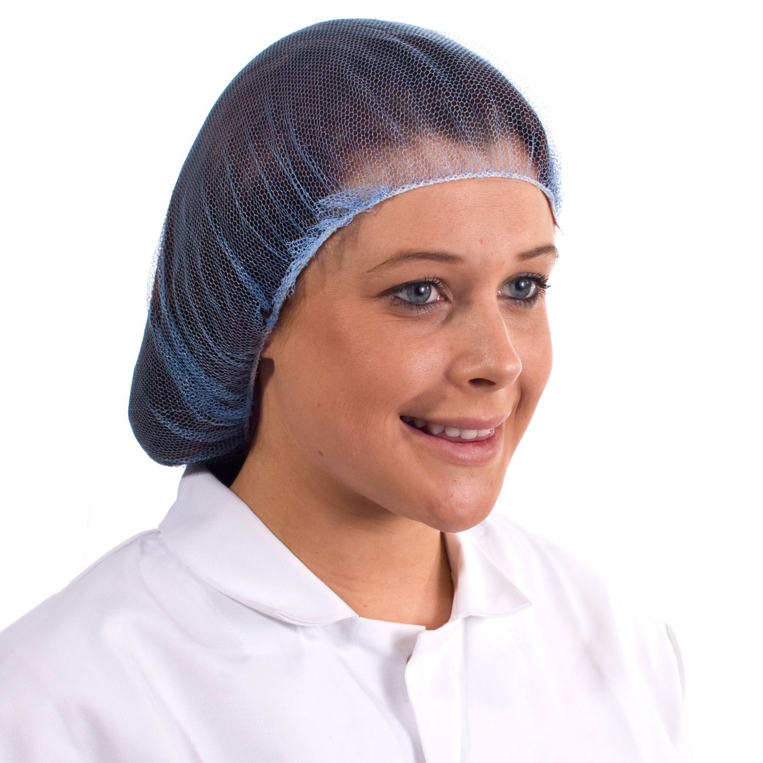 Disposable Mesh Hair Nets, Nylon Elasticated Hair Covers