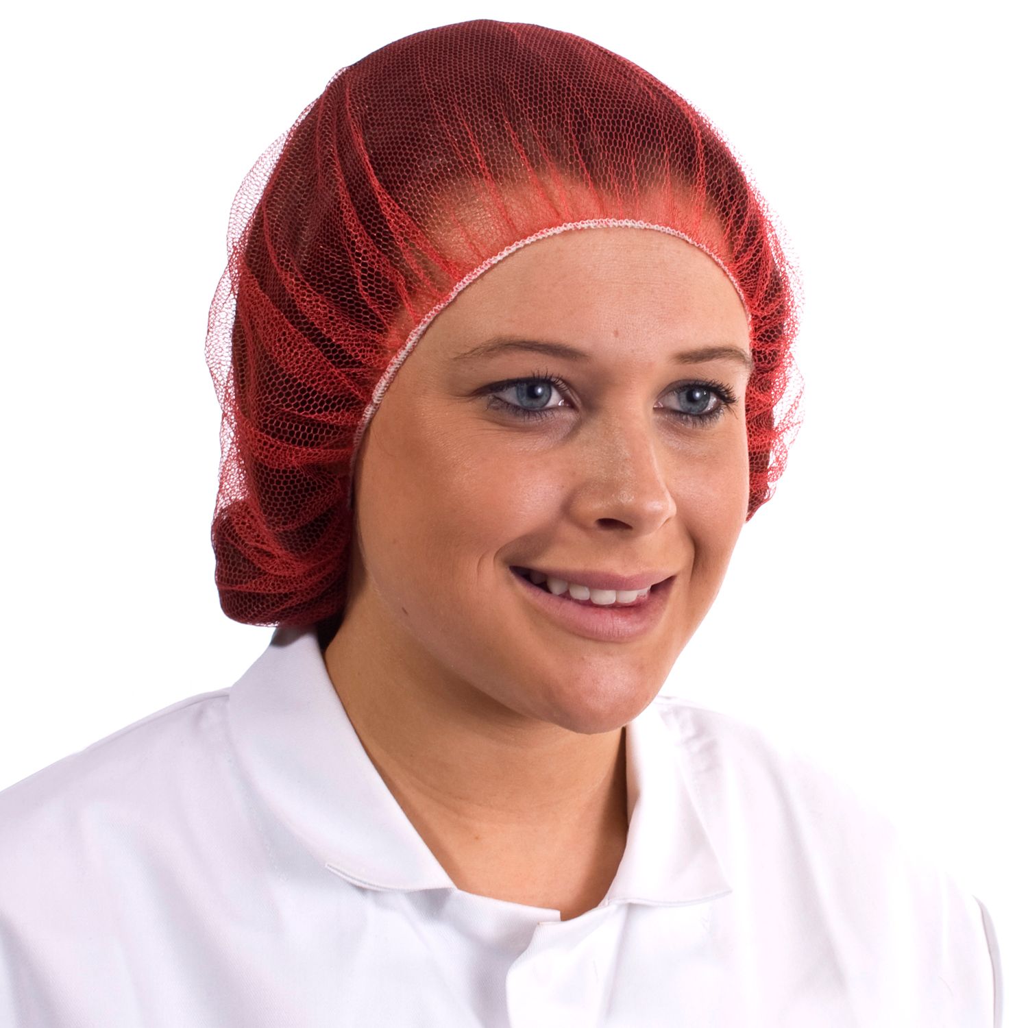 Disposable Mesh Hair Nets, Nylon Elasticated Hair Covers