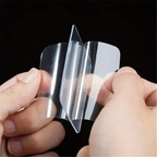 Transparent Double-Sided Mounting Tape, Strong Adhesive, Pack of 50