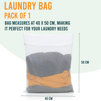 Polyester Mesh Laundry Bag with Zipper, Wash Protection