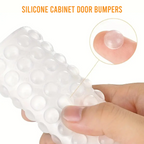 Self Adhesive Rubber Door Stoppers, Shock Absorbing Bumper Pads, Pack of 100