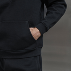 Hoodie, Comfortable Durable Fit, Black