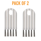Multifunctional Cleaning Brush Set, Crevice & Detail Brushes, Pack of 2