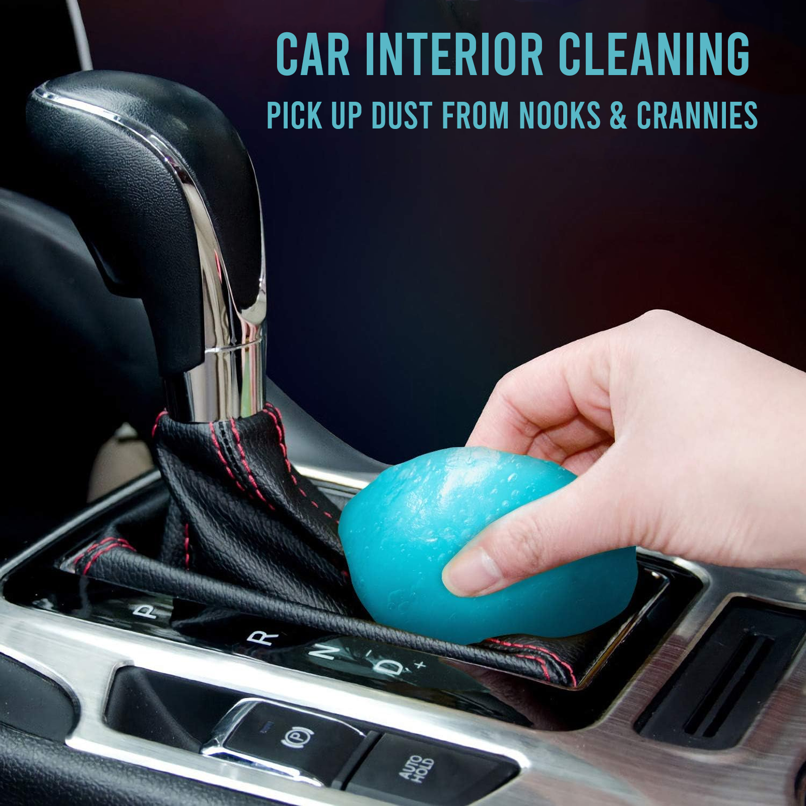Car Detailing Cleaning Gel, Reusable Dust Removal Putty