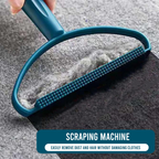 2-in-1 Pet Hair Remover, Dual Sided Fabric Scraper & Lint Brush