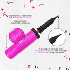 Manual Balloon Pump, Handheld Inflator, Random Colour