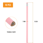 Pencils with Erasers, Smooth Writing, Pack of 10