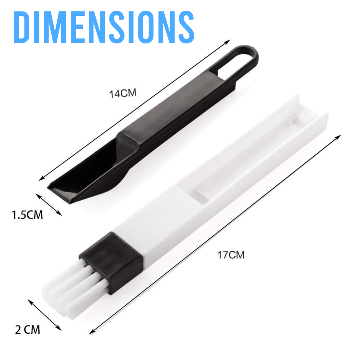 2-in-1 Desk Cleaning Brush, Keyboard & Surface Cleaner
