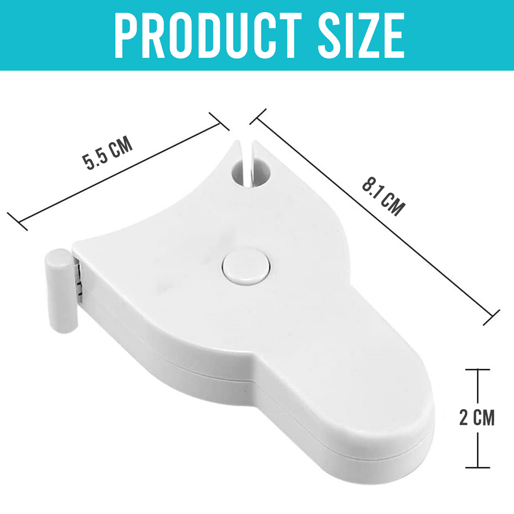 Y-Shaped Retractable Measuring Tape, Body Circumference Ruler
