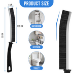 Hard Bristle Gutter Cleaner Brush, Durable Dusting Tool