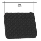 Silent Chair Leg Protectors, Anti Slip Noise Reducing Pads, Black, Pack of 30