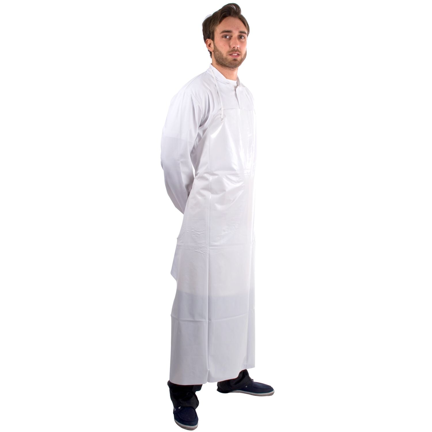 PVC Protective Apron, Waterproof with Neck & Waist Ties