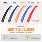 Long Handled Plastic Shoe Horn, Snap Proof, 43cm