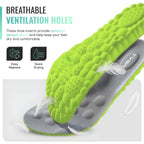 Breathable Memory Foam Insoles, 4D Comfort, Shock Absorption