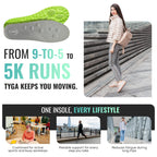 Breathable Memory Foam Insoles, 4D Comfort, Shock Absorption