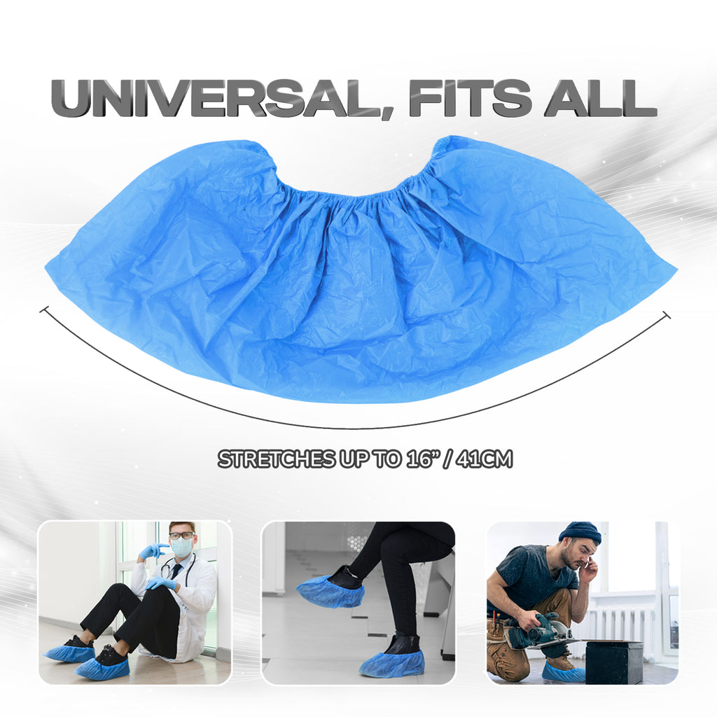 Disposable Shoe Covers, Anti Slip, Waterproof Overshoes