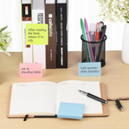 Self Adhesive Sticky Notes, Square Memo Pads, 500 Sheets