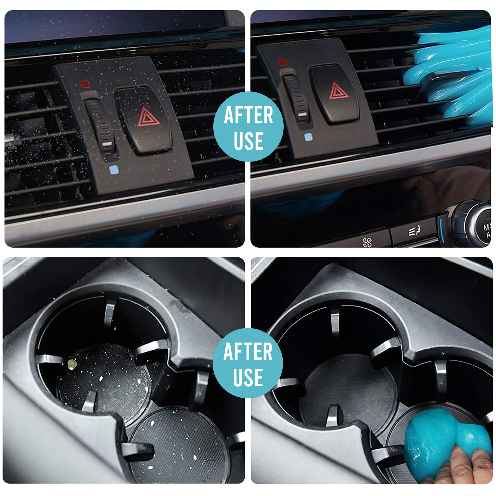 Car Detailing Cleaning Gel, Reusable Dust Removal Putty