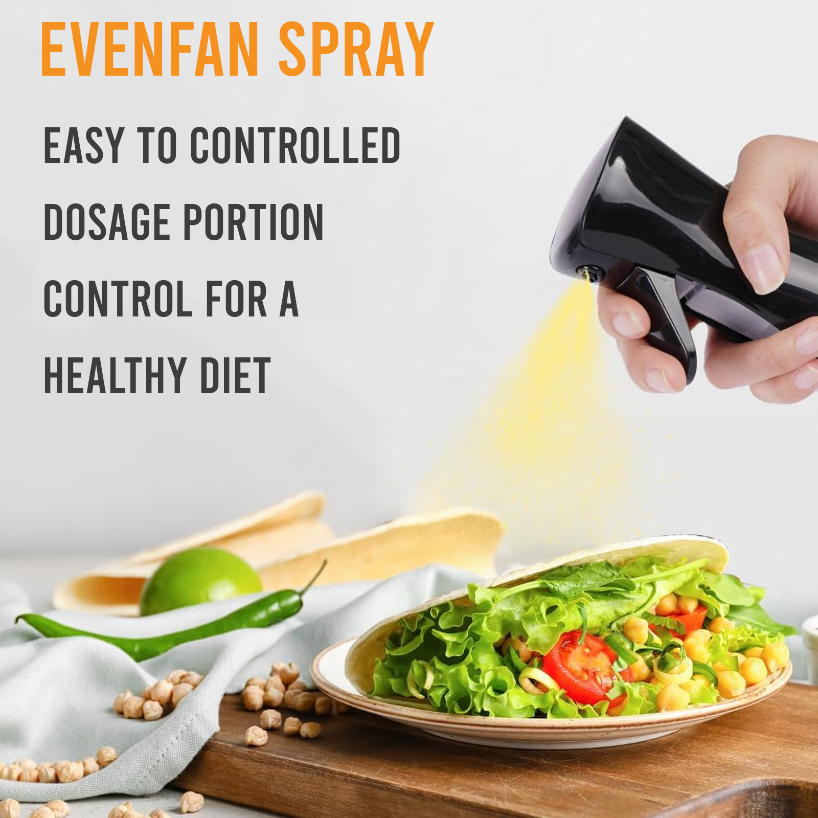 Olive Oil Sprayer for Cooking, Manual Spray Bottle, 200ml