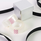Transparent Adhesive Tape, Clear Plastic Rolls, Pack of 6