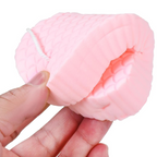Super Soft Exfoliating Bath Sponge, Gentle Body Cleansing, Baby Pink, Pack of 1