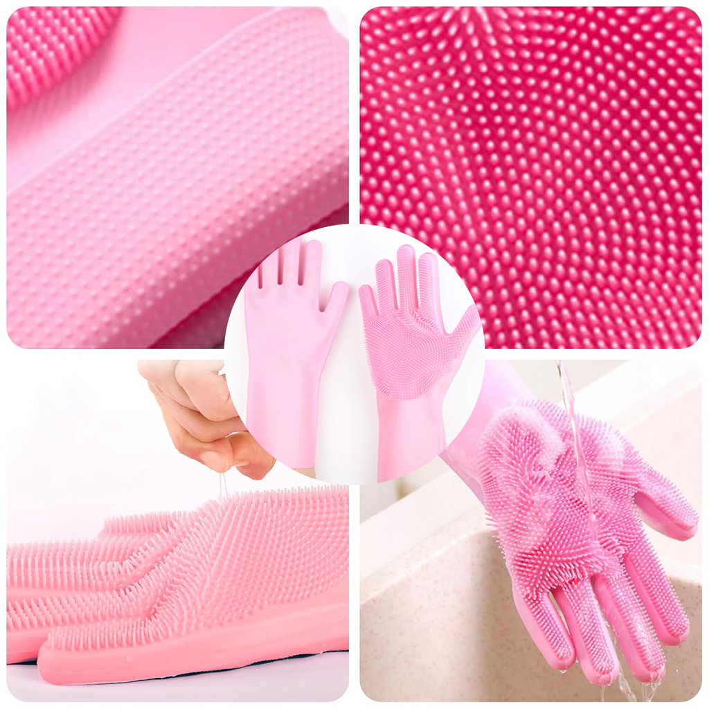 Dishwashing Gloves, Waterproof Non Slip Reusable, 1 Pair