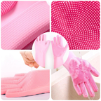 Dishwashing Gloves, Waterproof Non Slip Reusable, 1 Pair