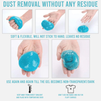 Car Detailing Cleaning Gel, Reusable Dust Removal Putty