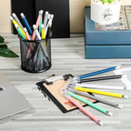 Pencils with Eraser, Reusable Inkless Design, Pack of 6