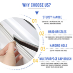 Hard Bristle Gutter Cleaner Brush, Durable Dusting Tool