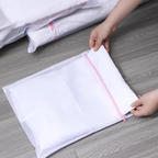 Polyester Mesh Laundry Bag with Zipper, Wash Protection
