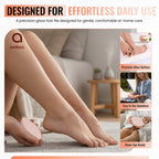 Nano Glass Foot File, Callus & Hard Skin Remover, Rose Gold