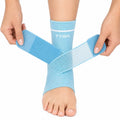 Ankle Support Brace with Adjustable Strap, Compression Stability Sleeve
