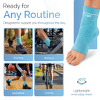Ankle Support Brace with Adjustable Strap, Compression Stability Sleeve