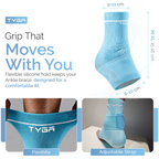 Ankle Support Brace with Adjustable Strap, Compression Stability Sleeve