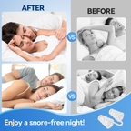 Mini Anti Snoring Nose Clips, Snore Relief, 1 Pair