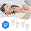 Mini Anti Snoring Nose Clips, Snore Relief, 1 Pair