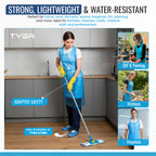 Disposable Polythene Protective Aprons, Flat Pack