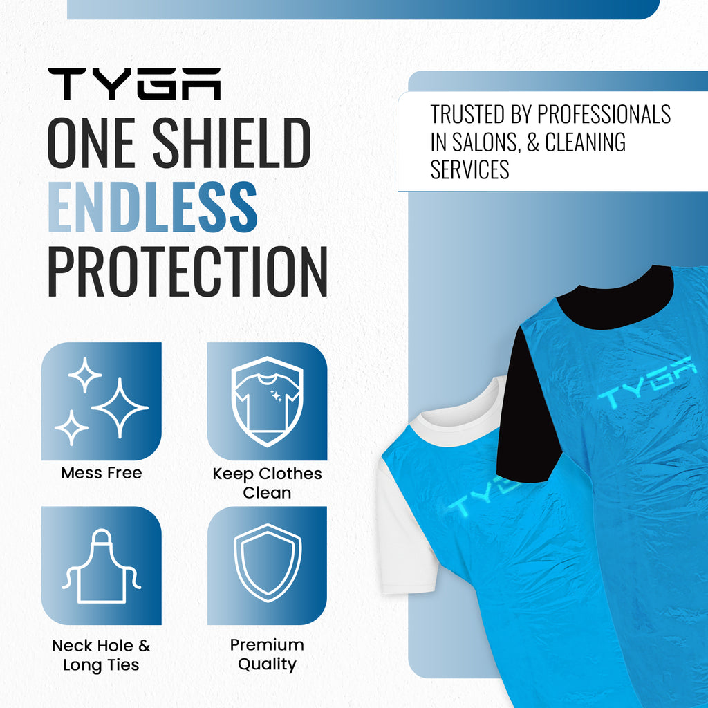 Disposable Polythene Protective Aprons, On a Roll