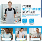 Disposable Polythene Protective Aprons, Flat Pack