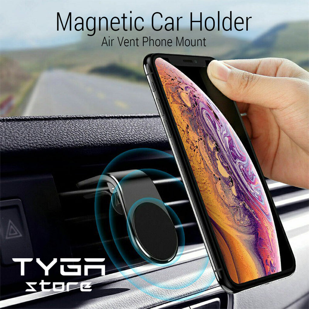 Magnetic Car Phone Holder, Air Vent Clip Mount