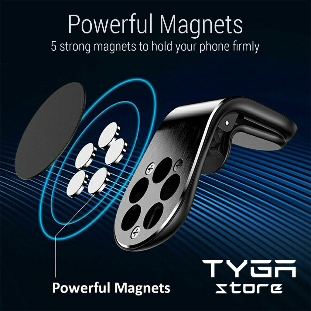 Magnetic Car Phone Holder, Air Vent Clip Mount