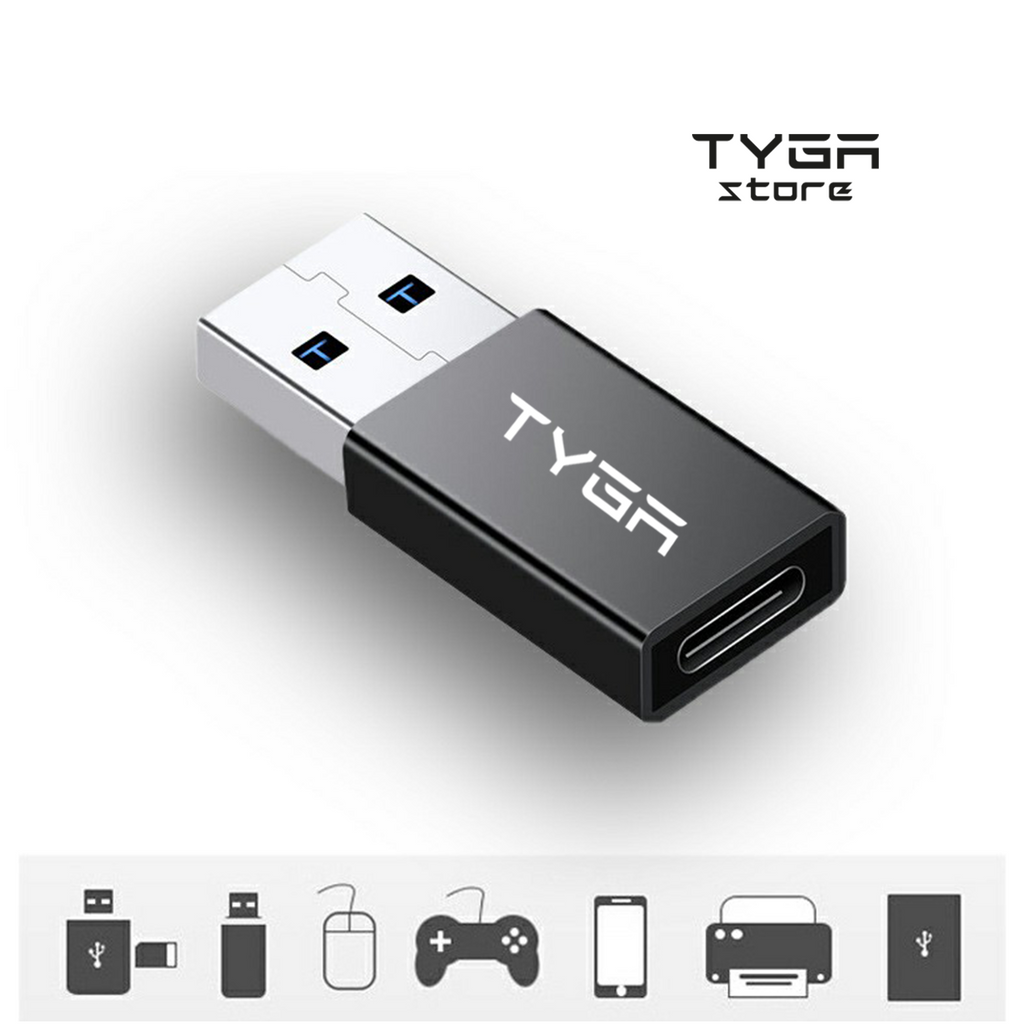 USB-C Lavalier Microphone, Noise Reduction, Type-A Adapter