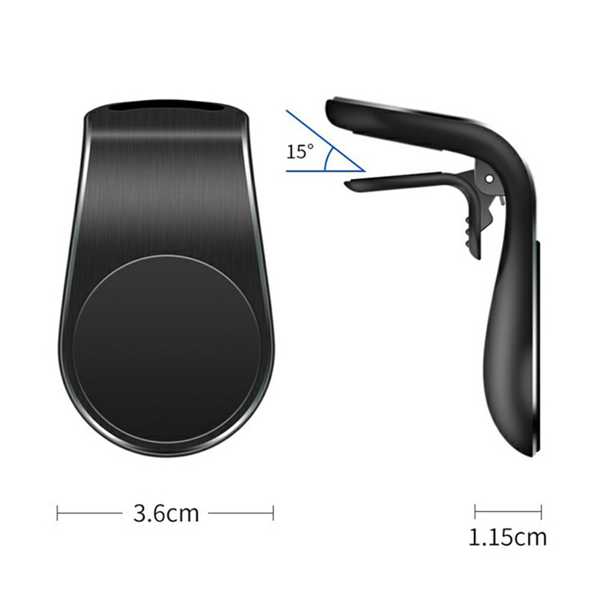 Magnetic Car Phone Holder, Air Vent Clip Mount